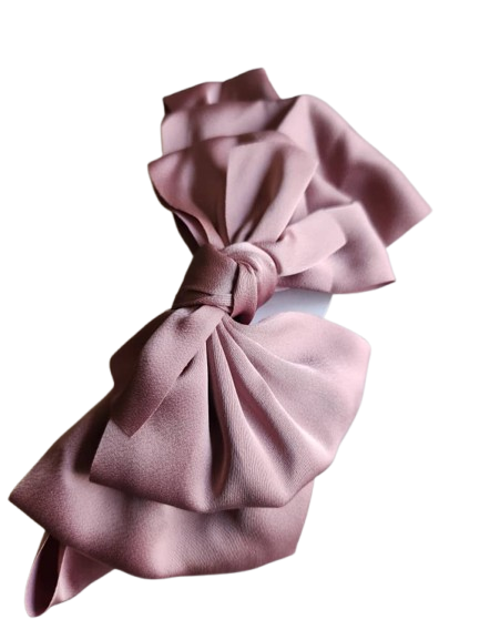 Barrette avec un style chouchou